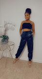 Pleather Jogger Pants - Chic4Chicas
