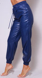 Pu Jogger Pants - Chic4Chicas